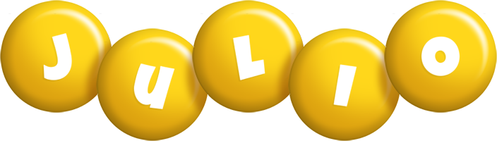 Julio candy-yellow logo