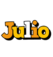 Julio cartoon logo