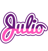 Julio cheerful logo