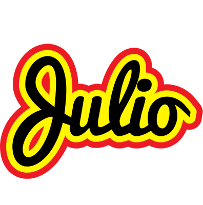 Julio flaming logo