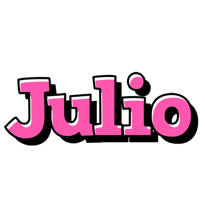 Julio girlish logo