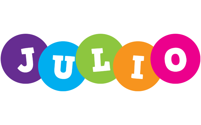 Julio happy logo
