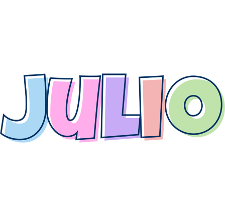Julio pastel logo