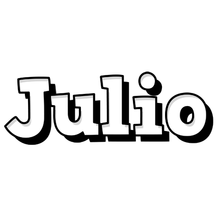 Julio snowing logo