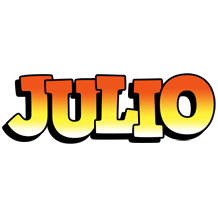 Julio sunset logo
