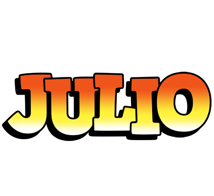 Julio sunset logo