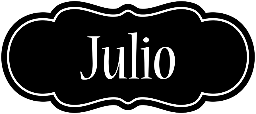 Julio welcome logo