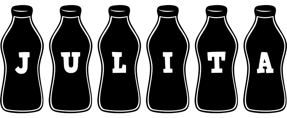 Julita bottle logo