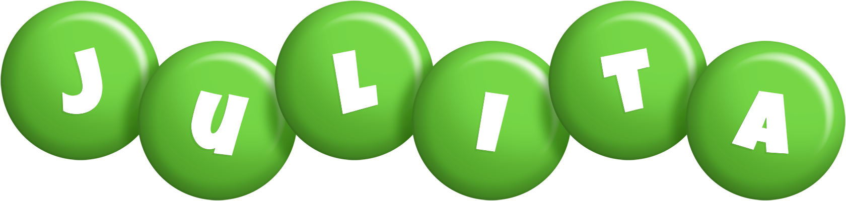 Julita candy-green logo