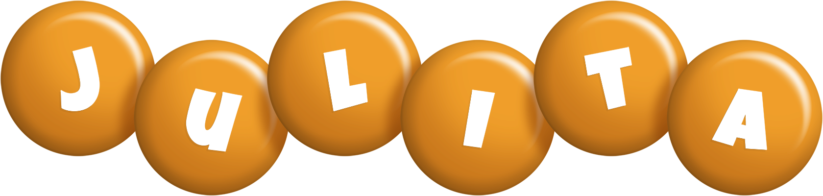 Julita candy-orange logo