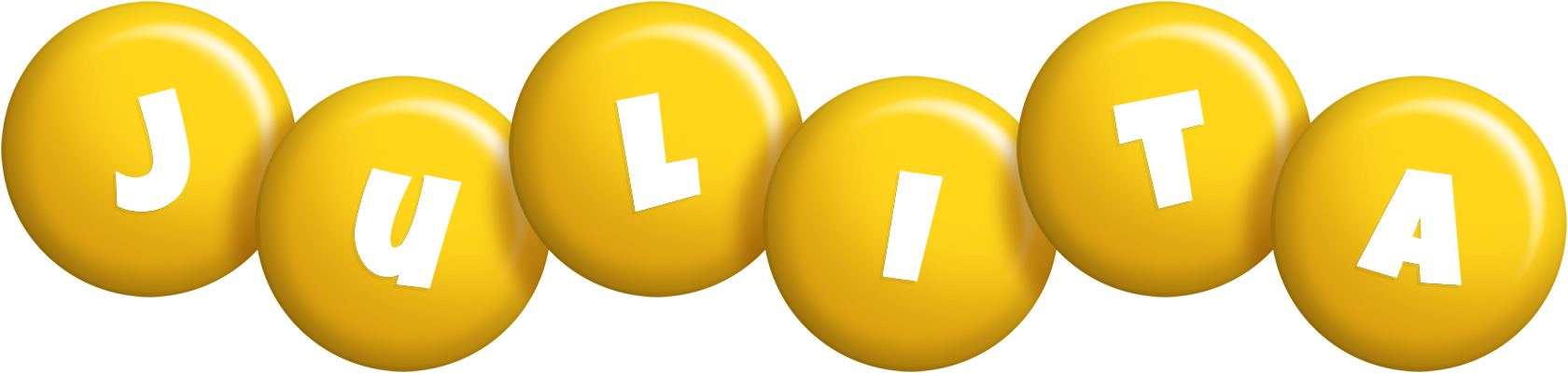 Julita candy-yellow logo