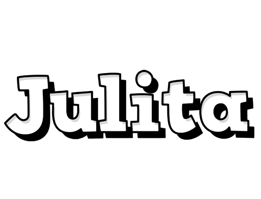 Julita snowing logo