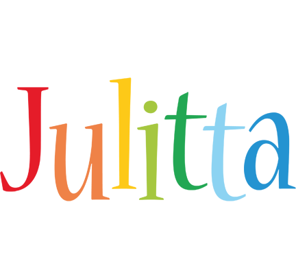 Julitta birthday logo