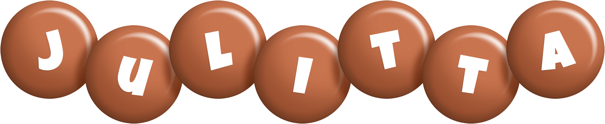 Julitta candy-brown logo