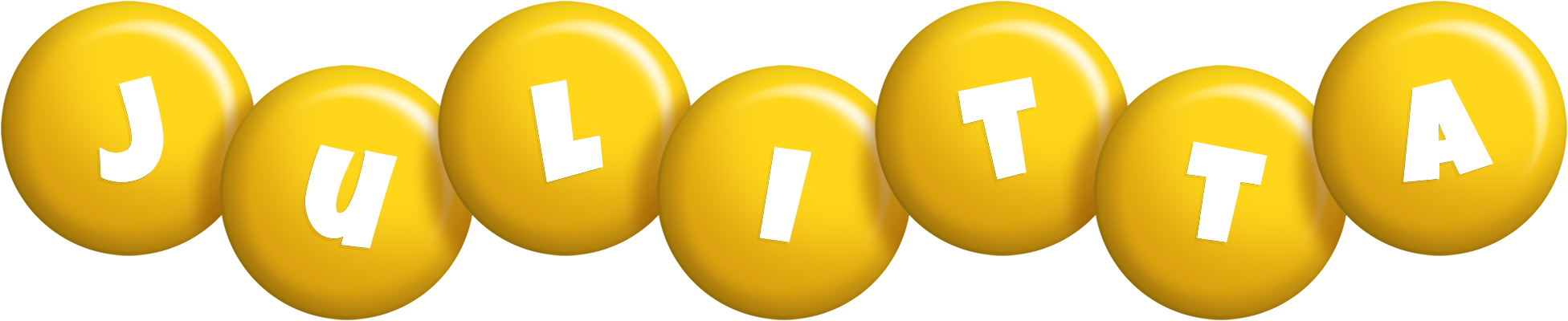Julitta candy-yellow logo