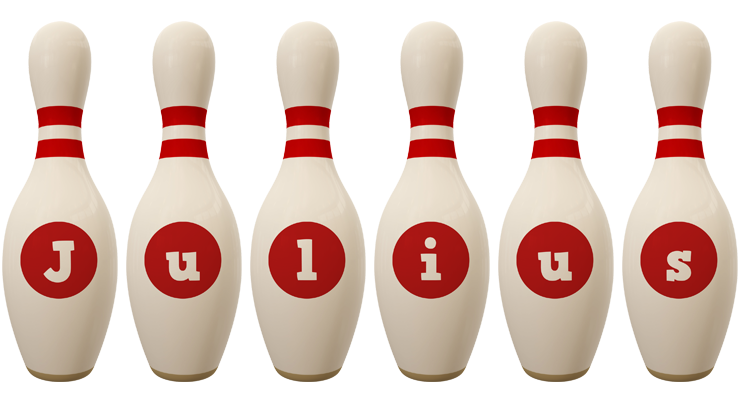 Julius bowling-pin logo
