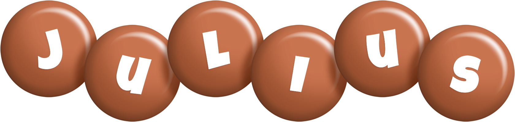 Julius candy-brown logo