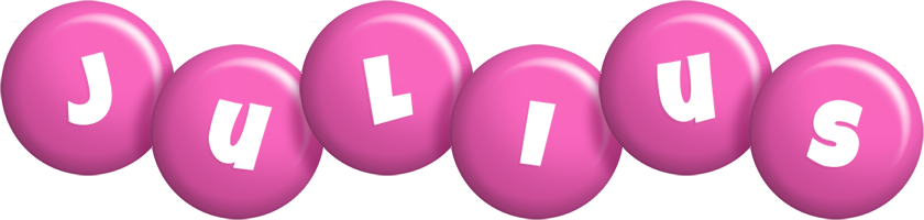 Julius candy-pink logo