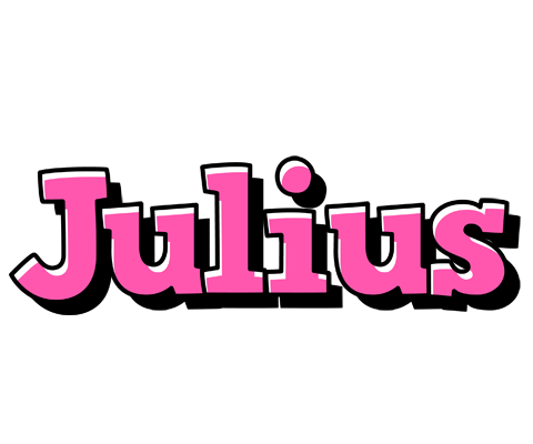Julius girlish logo