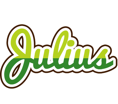 Julius golfing logo