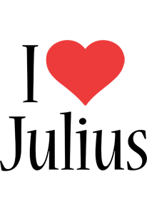 Julius i-love logo