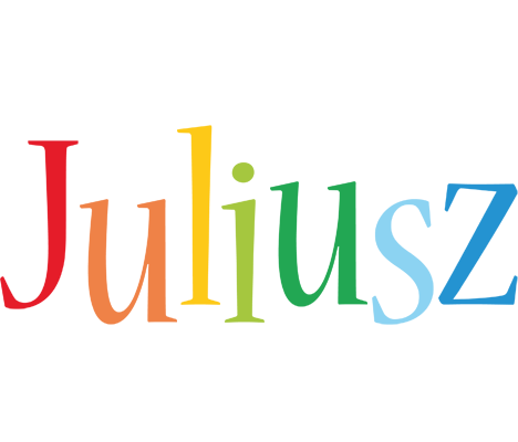 Juliusz birthday logo