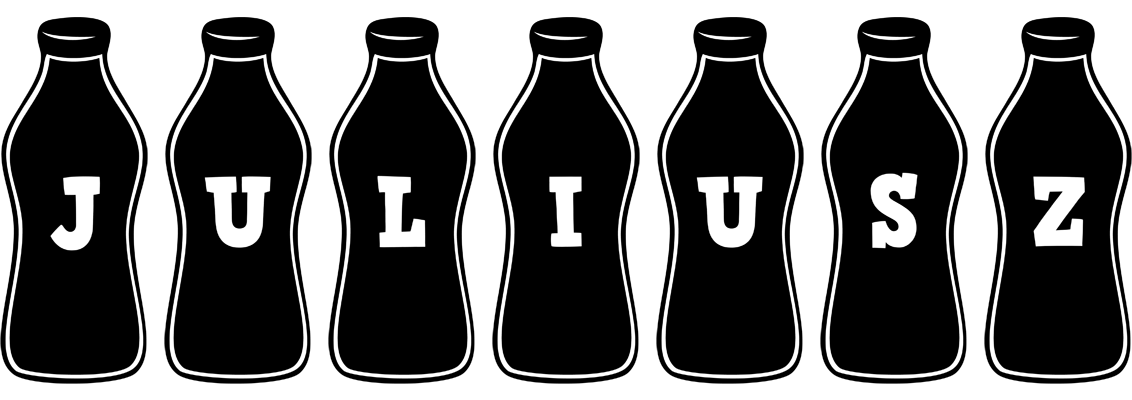 Juliusz bottle logo