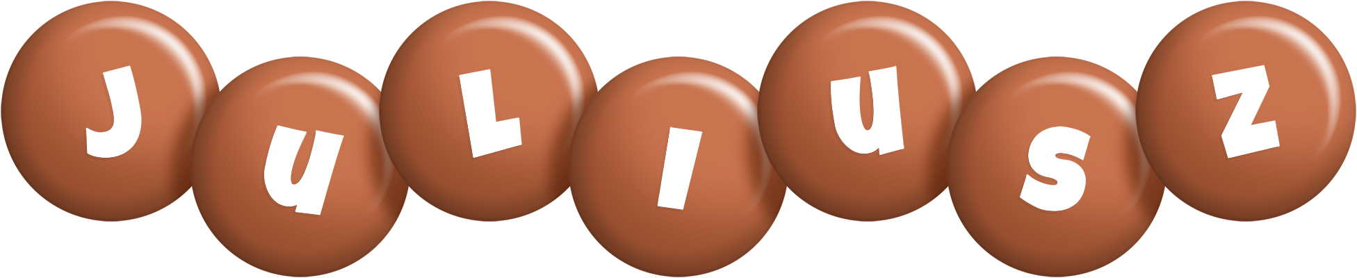 Juliusz candy-brown logo