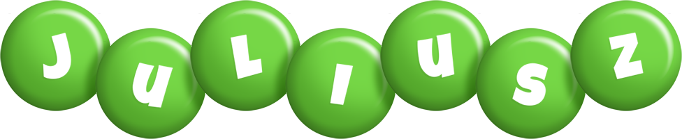 Juliusz candy-green logo