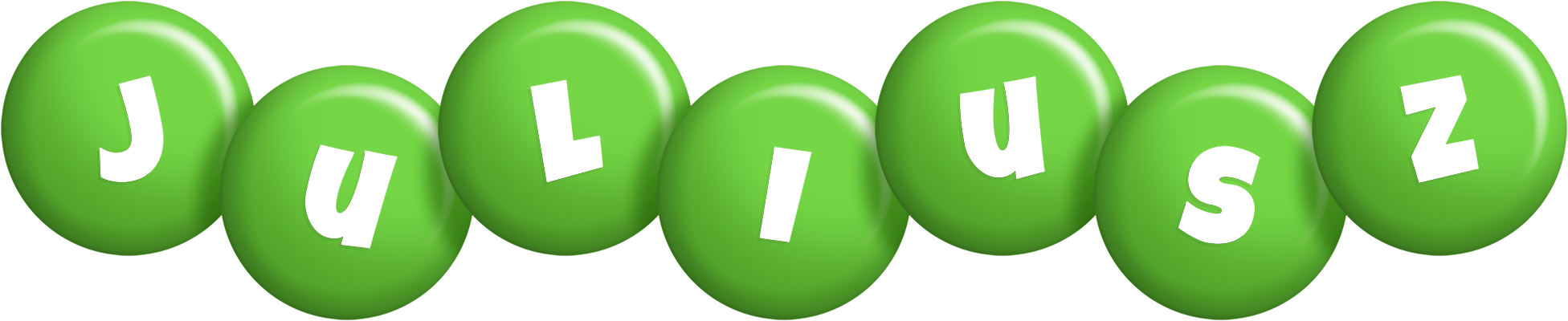 Juliusz candy-green logo