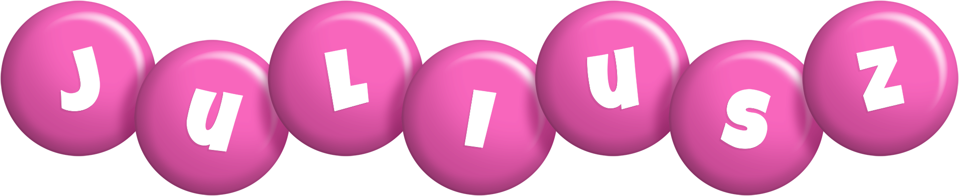 Juliusz candy-pink logo
