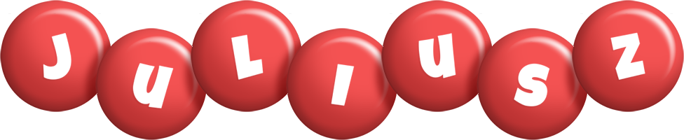Juliusz candy-red logo
