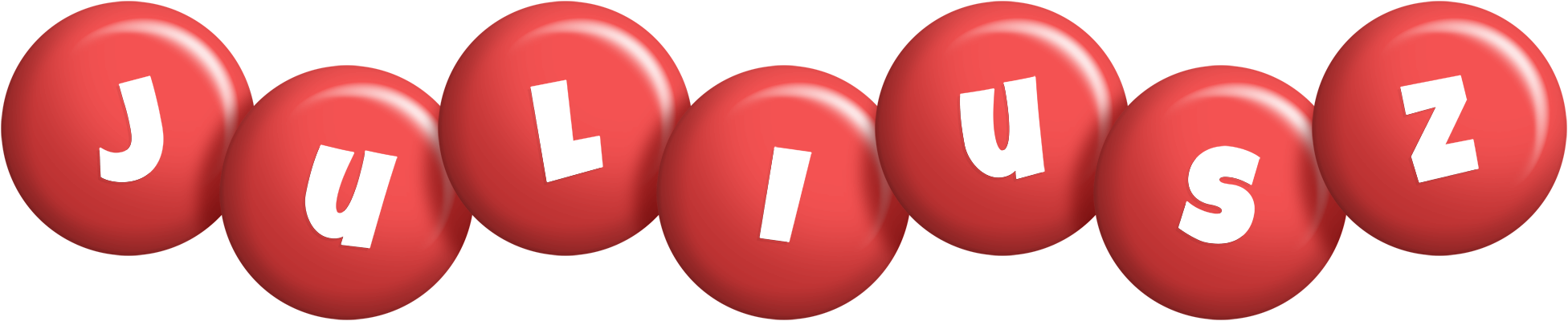 Juliusz candy-red logo