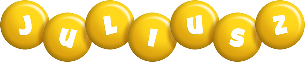 Juliusz candy-yellow logo