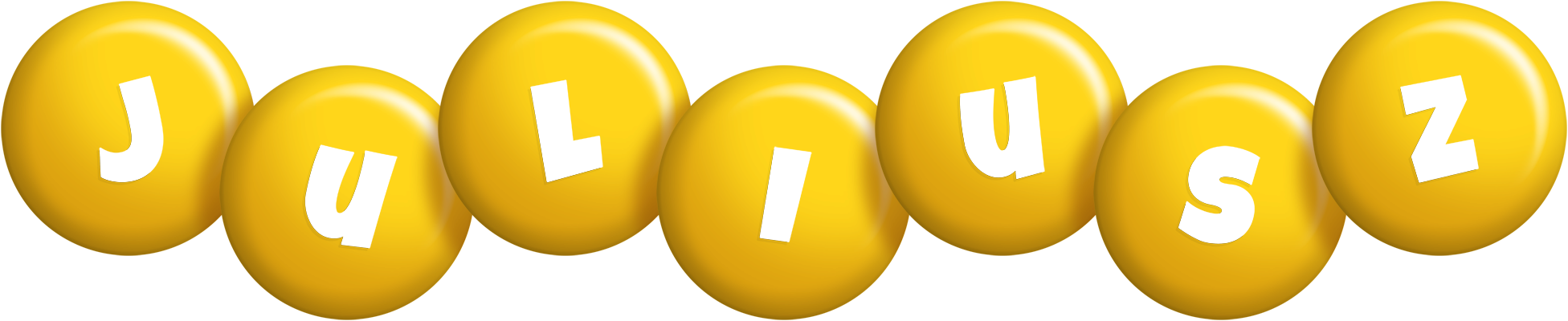 Juliusz candy-yellow logo