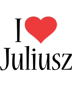 Juliusz i-love logo