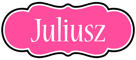 Juliusz invitation logo