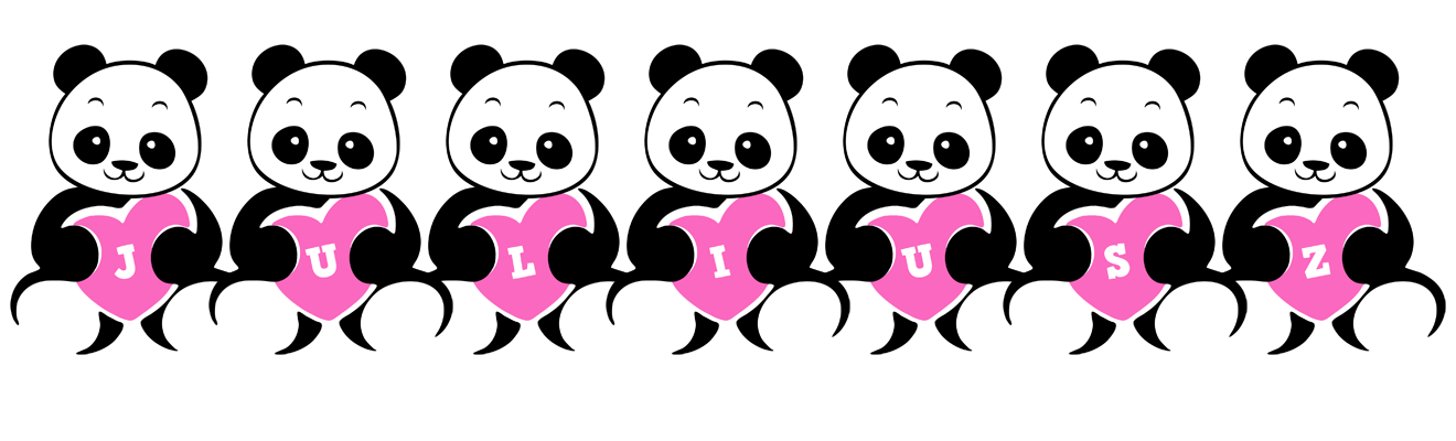 Juliusz love-panda logo