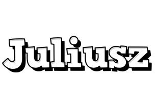 Juliusz snowing logo