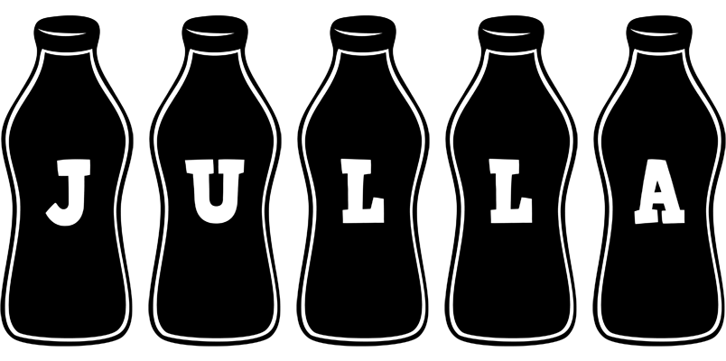 Julla bottle logo