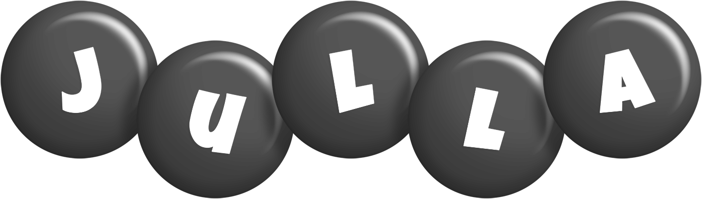 Julla candy-black logo