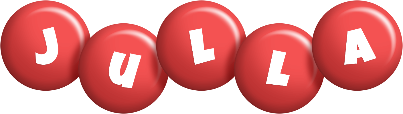 Julla candy-red logo