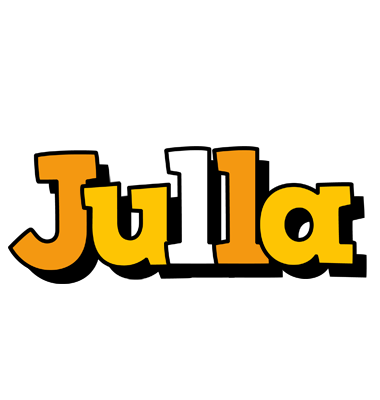 Julla cartoon logo