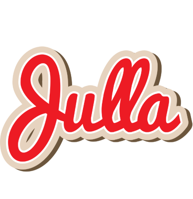 Julla chocolate logo
