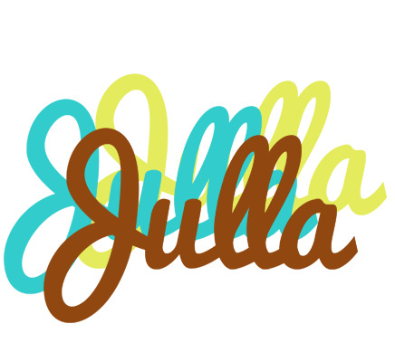 Julla cupcake logo