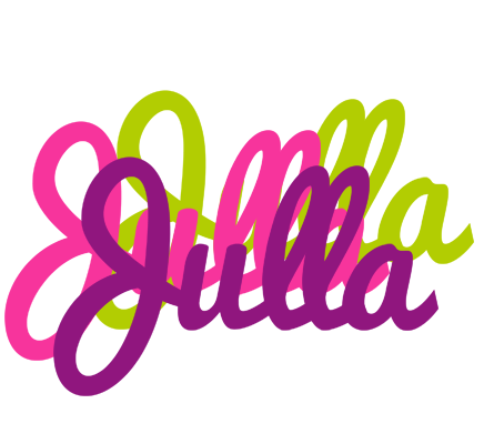 Julla flowers logo