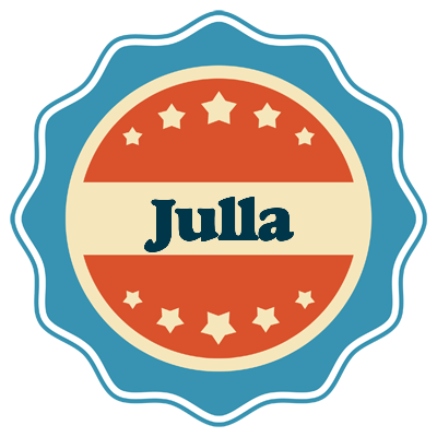 Julla labels logo
