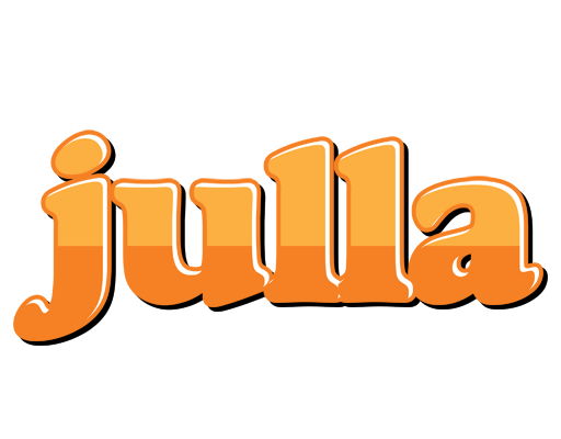 Julla orange logo