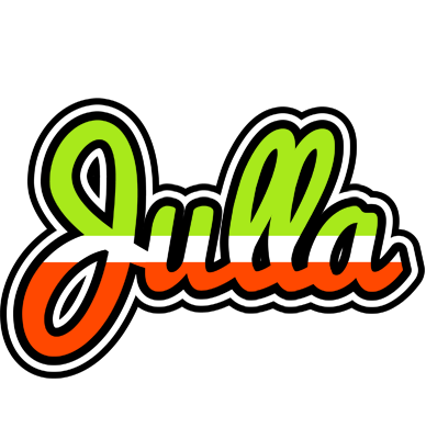 Julla superfun logo