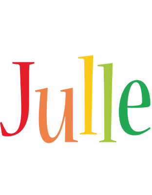 Julle birthday logo